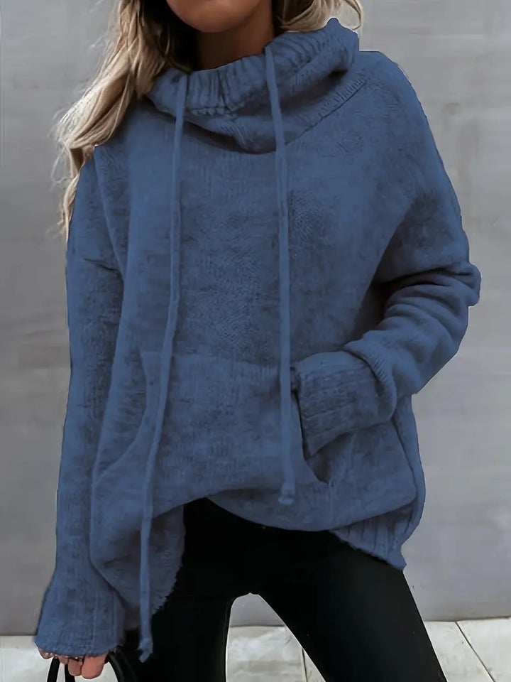 Natala - Strickpullover Mit Kängurutasche