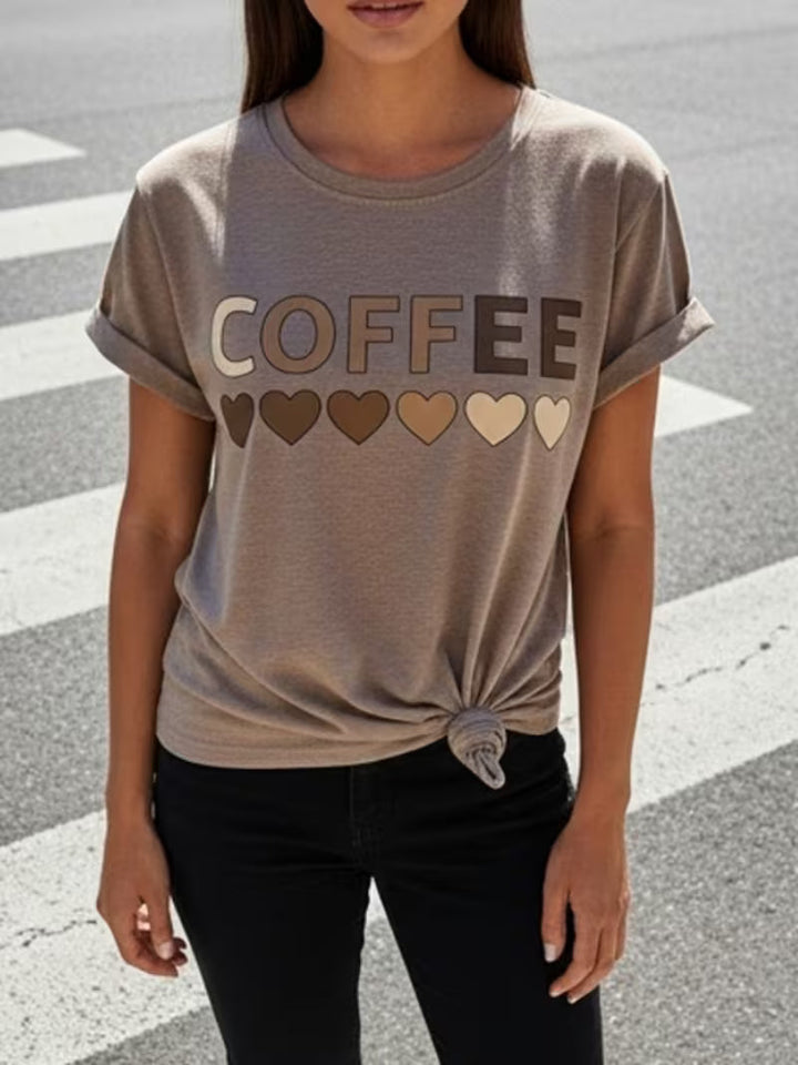 Nimina – Elegantes T-Hemd MIT Grafikprint