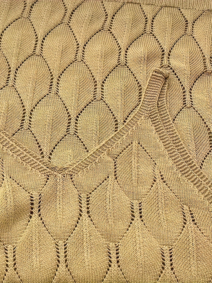 Luciana - Ärmelloses Langes Strickkleid Im Mantelstil