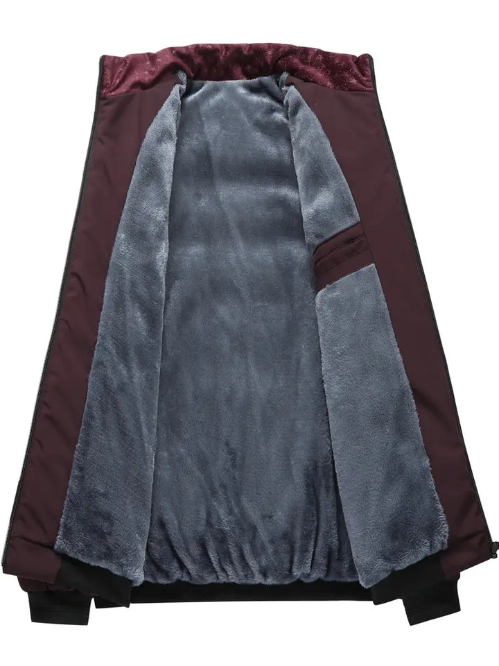 Bavuma – Lässige Polyester Jacke Mit Reißverschluss