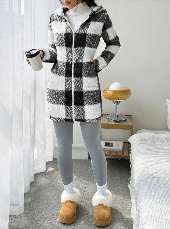 Tissaia - Stylische Kapuzenjacke Mit Reißverschluss