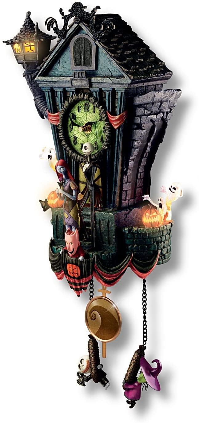 HallowClock – Halloween Wanduhr, Albtraum vor Weihnachten