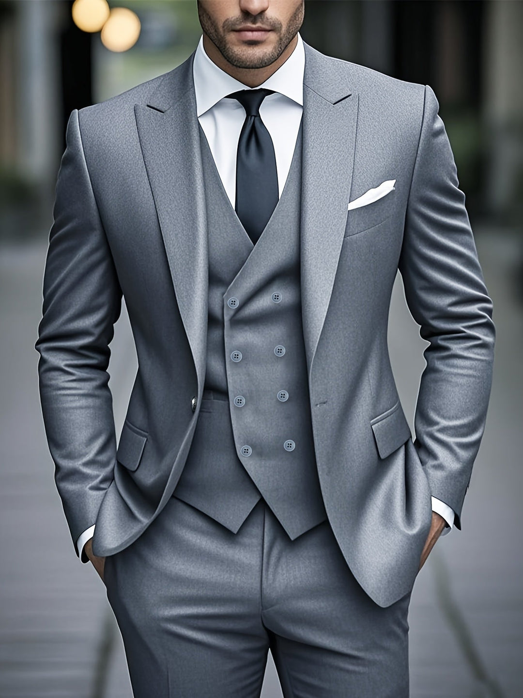Alexandre - Tailored Three Piece Formal Suit