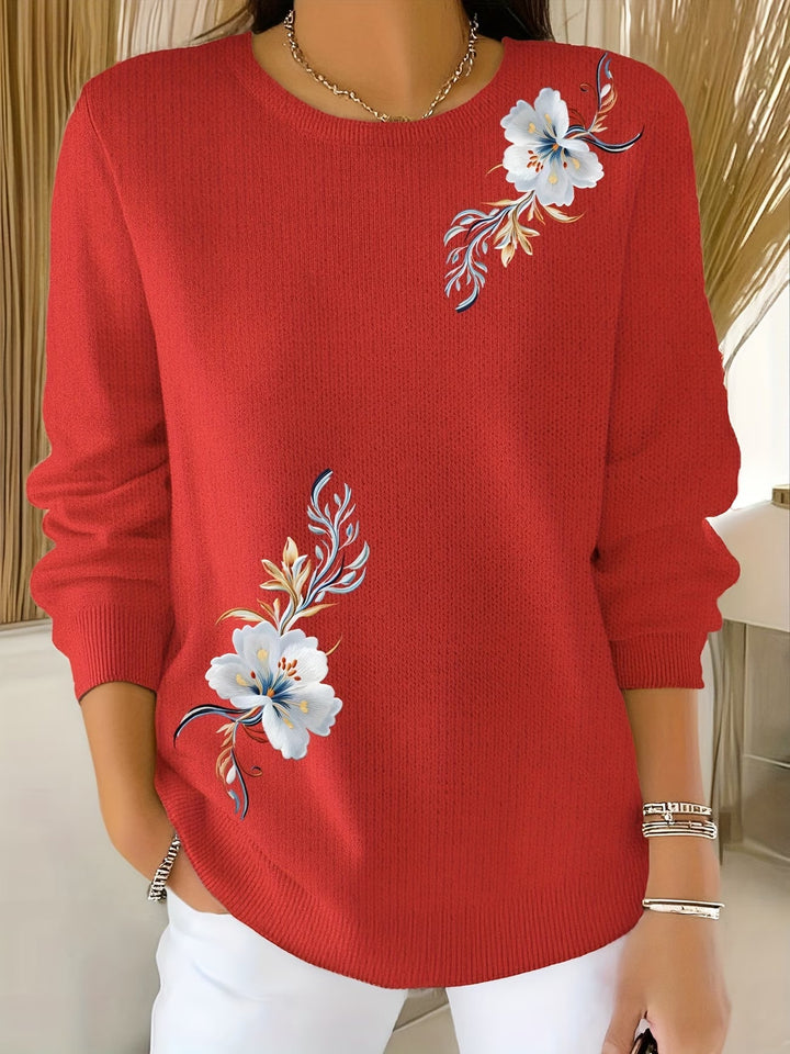 Meyla – Eleganter Langarmpullover