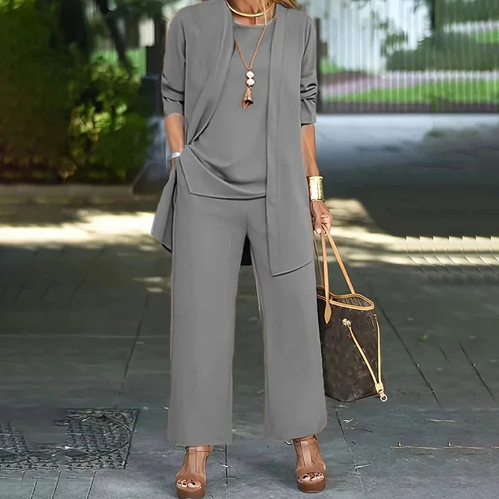 Meryse – 3-Teiliges Lounge Set in Lockerer Passform