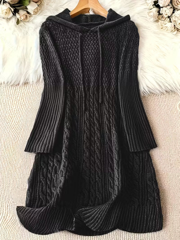 Jakynta – Lässiges Kapuzen Kleid