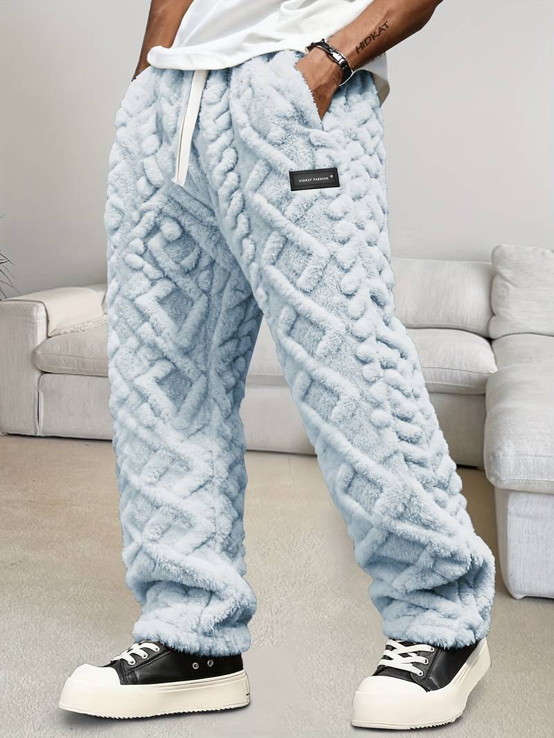 Zecharia - Hose Mit Geometrischem Muster Und Elastischem Bund