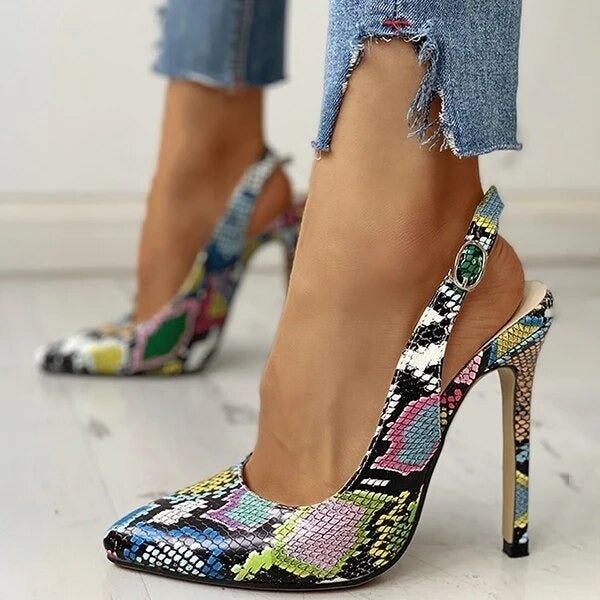 Sigourney – Elegante Pumps Mit Hohem Absatz