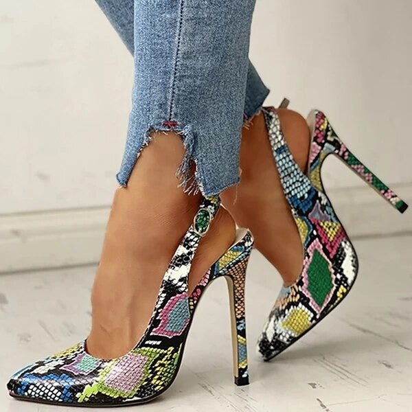 Sigourney – Elegante Pumps Mit Hohem Absatz