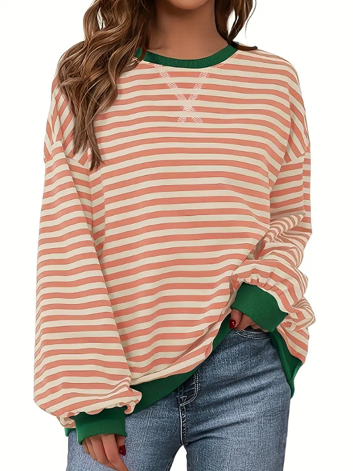 Nirina - Langärmliges Hemd Mit Streifenmuster