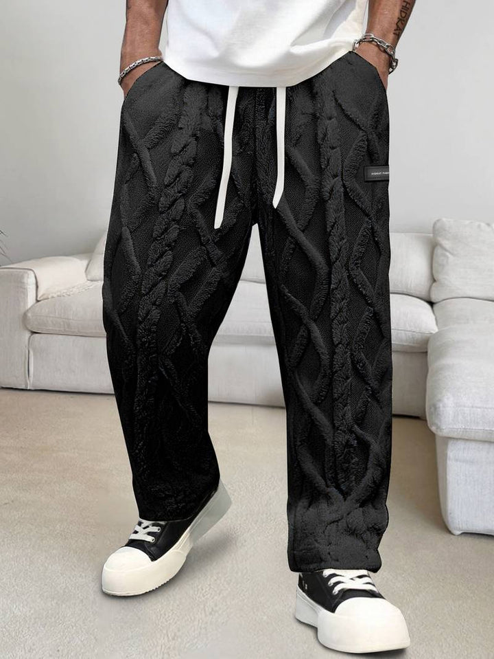 Zecharia - Hose Mit Geometrischem Muster Und Elastischem Bund