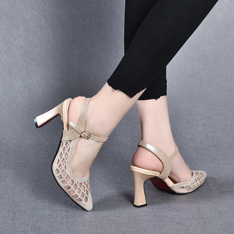 Henriette – Orthopädische Sandalen mit Hohen Absätzen