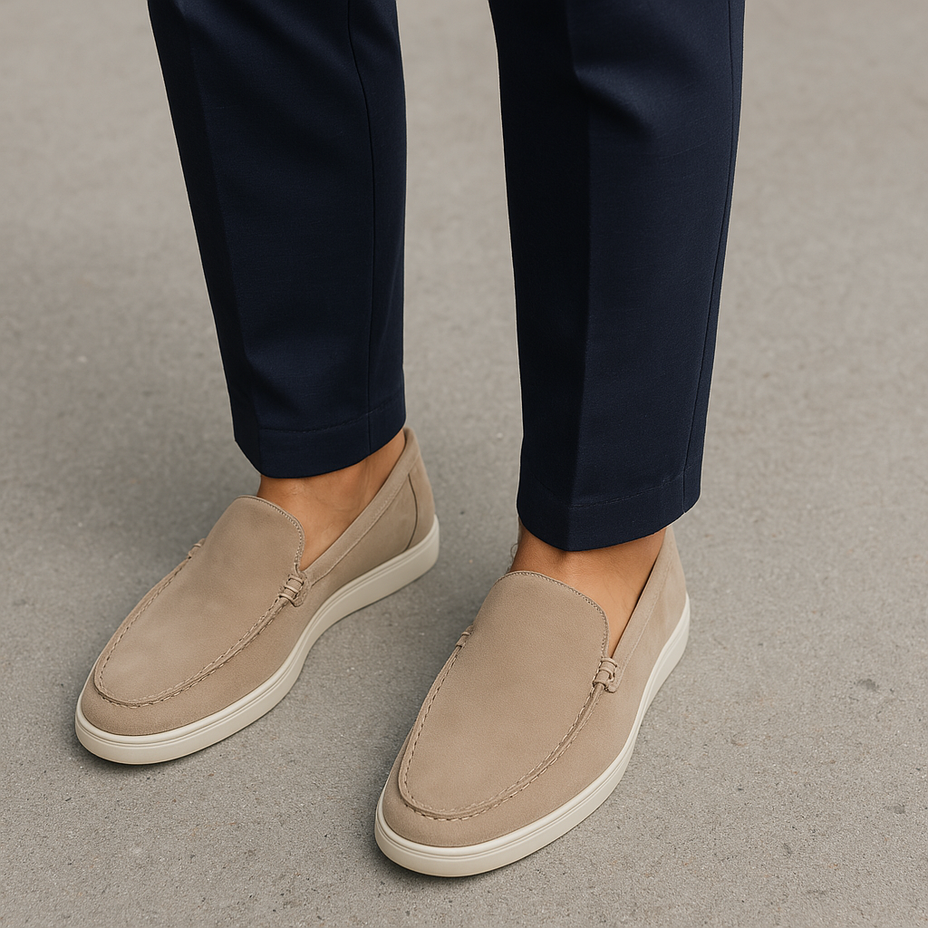 Gebhard – Eleganter Wildleder Loafer