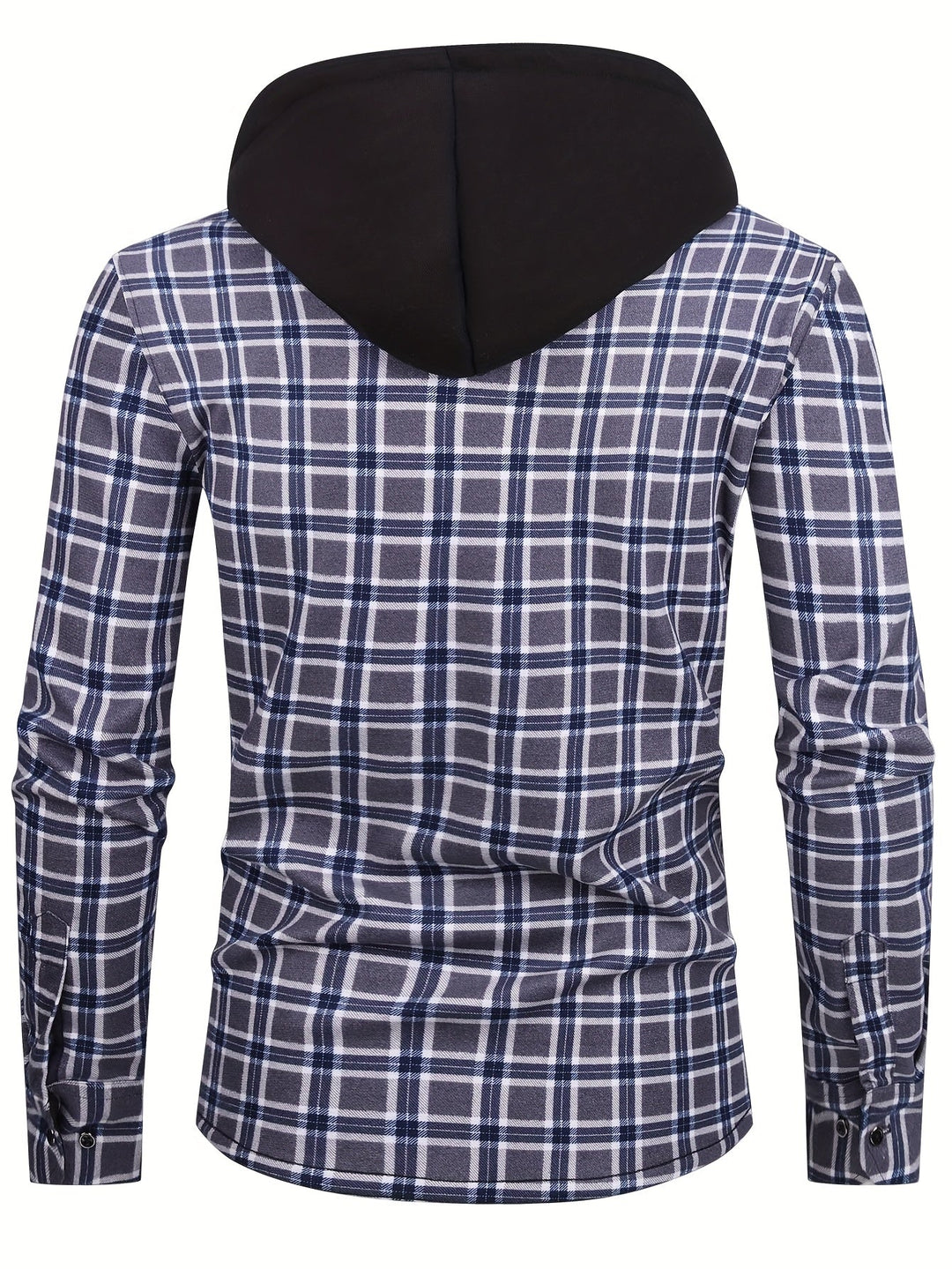 Santiner – Karierte Kapuzenjacke mit Brusttaschen