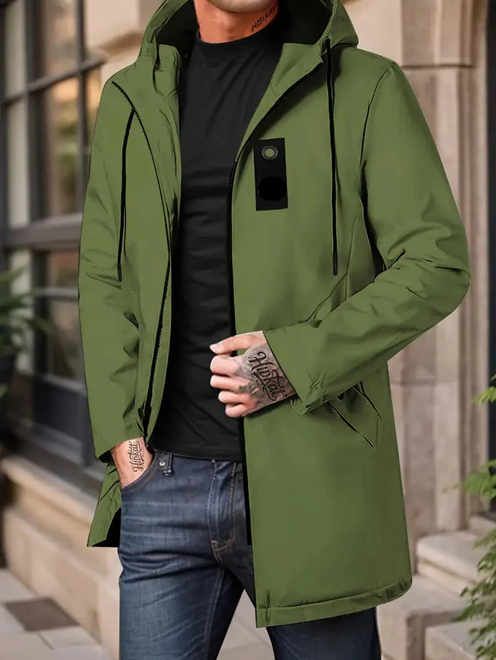 Conor – Windjacke Mit Reißverschluss Und Kapuze