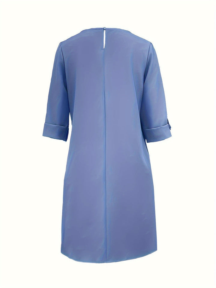 Kayana – Bequemes Kleid mit Rundhalsausschnitt