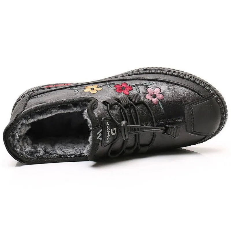 Yolina – Schnürschuhe Aus Leder