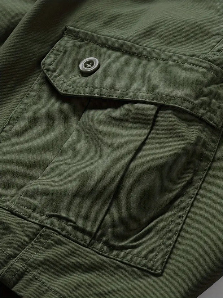 Mauro - Elegante Kurze Hose Mit Mehreren Taschen