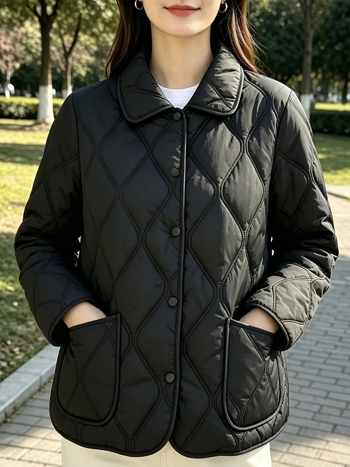 Laurelle - Elegant and Chic Loose Fit Padded Jacket