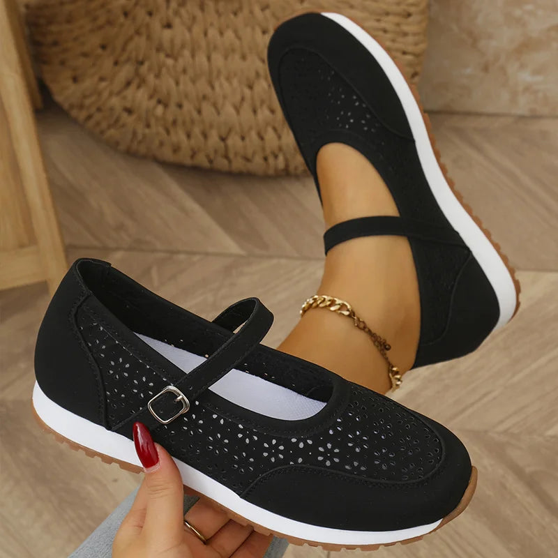 Jewell - Atmungsaktive Orthopädische Lederschuhe