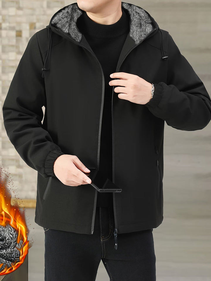 Oumar – Langarmjacke MIT Reißverschluss