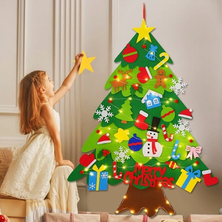 TreeTastic – DIY-Filz Weihnachtsbaum-Setz