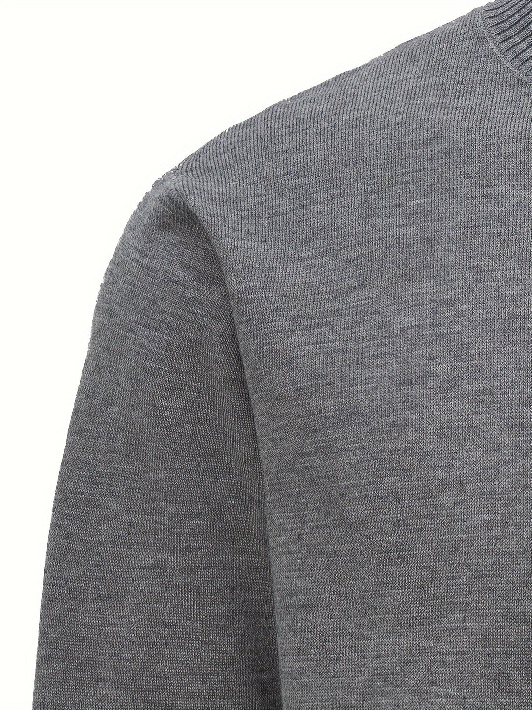 Sumuel – Strickpullover Mit Reißverschluss Und Geripptem Kragen