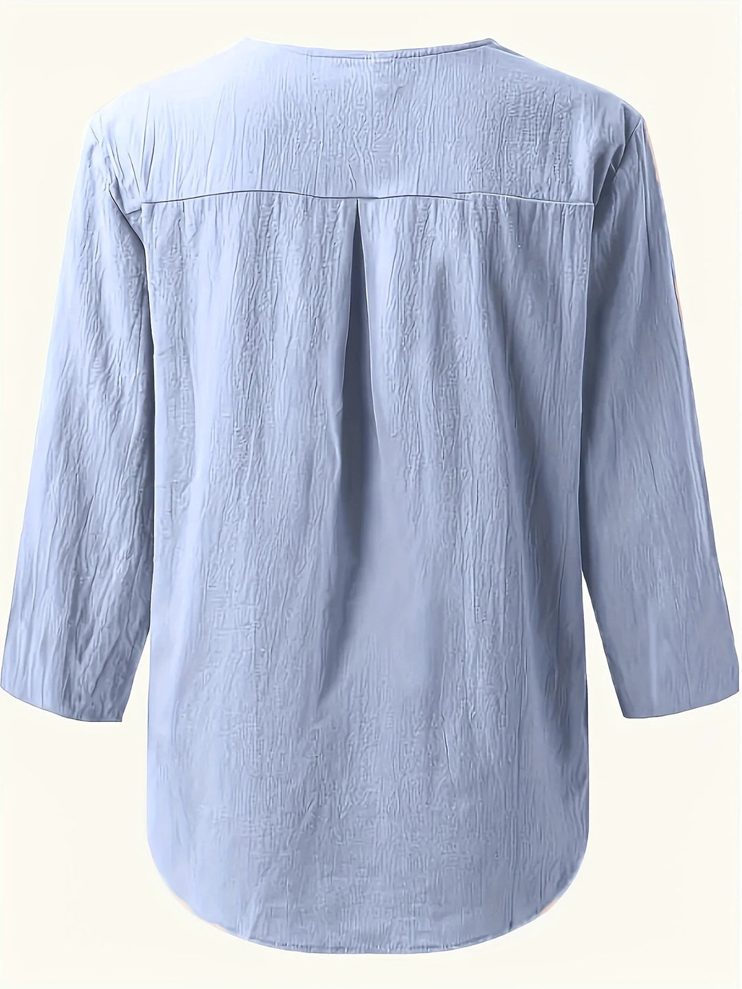 Mykaela – Lässige Bluse Aus Baumwolle Und Leinen