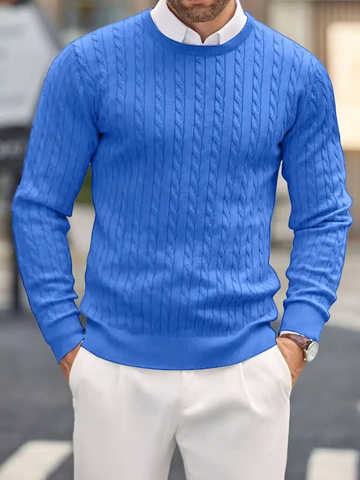 Jonty – Gestrickter Langarm Rollkragenpullover