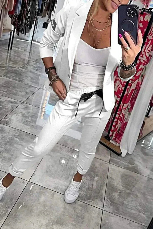 Kseniya - Eleganter Satz Von Blazer Und Hose
