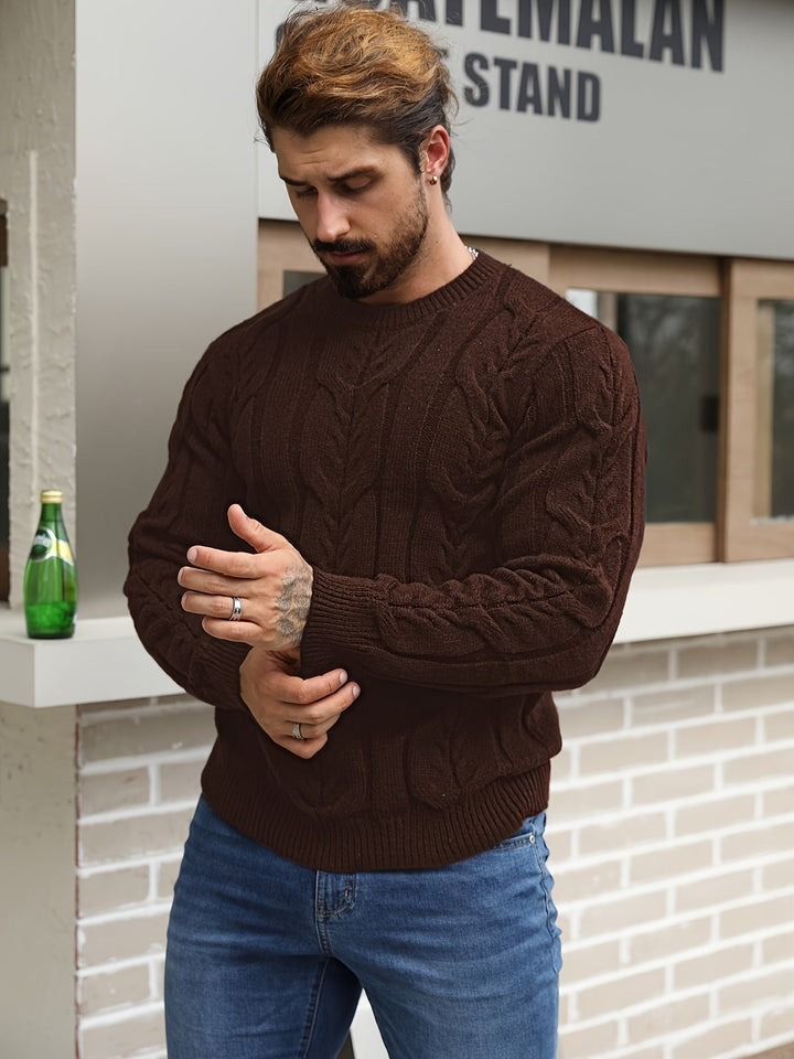 Bavon - Lässiger Gestreifter Pullover