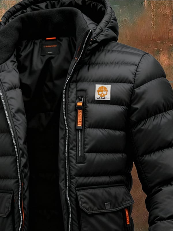 Jitendra – Retro Kapuzenpullover Jacke Mit Reißverschluss