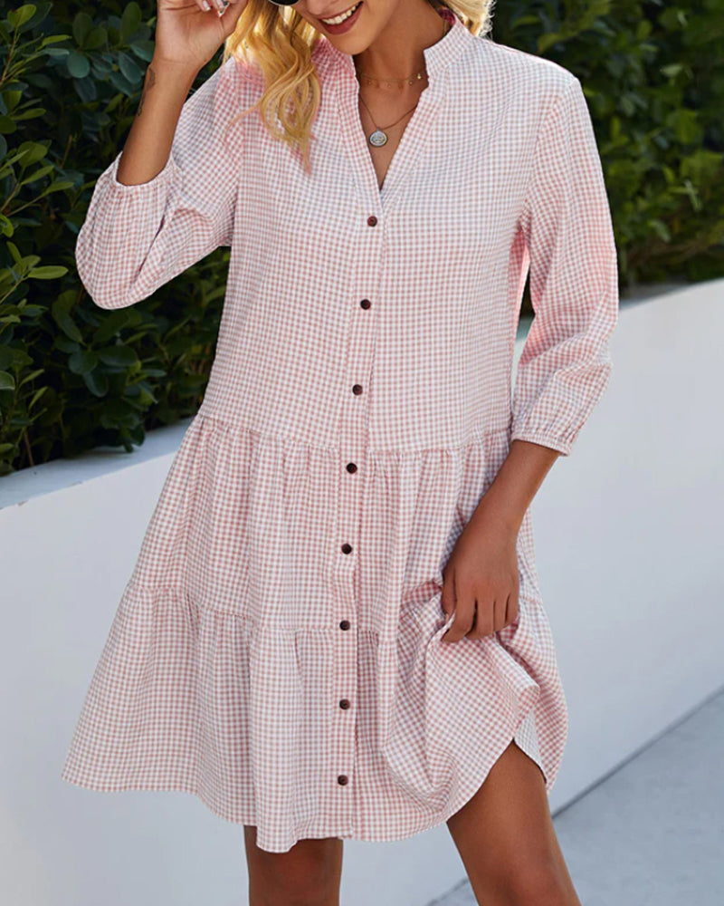 Josie - Grenzüberschreitend Midi Kleid
