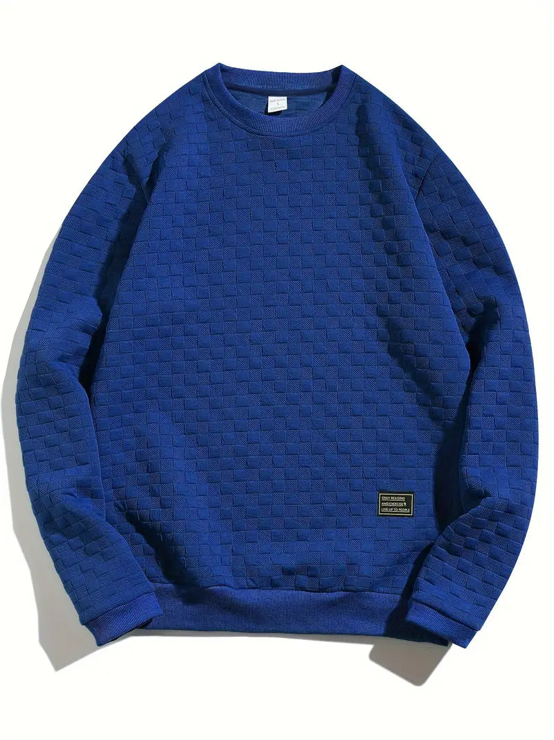 Lister – Lässiger Langärmeliger Karierter Pullover