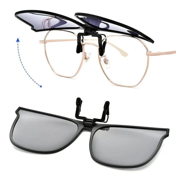 Neue polarisierte Clip-on Flip Up-Sonnenbrille