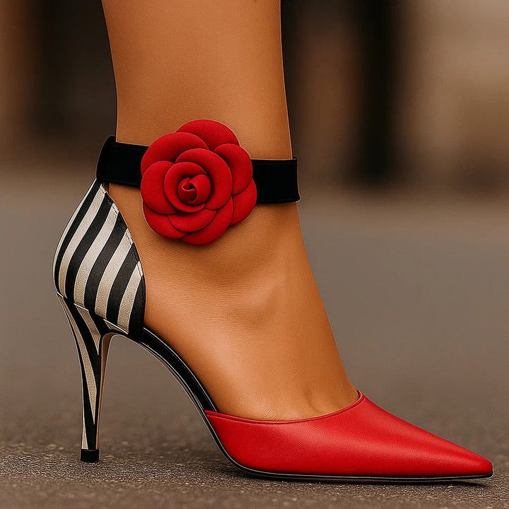 Zenaya – Pumps Mit Floraler Eleganz