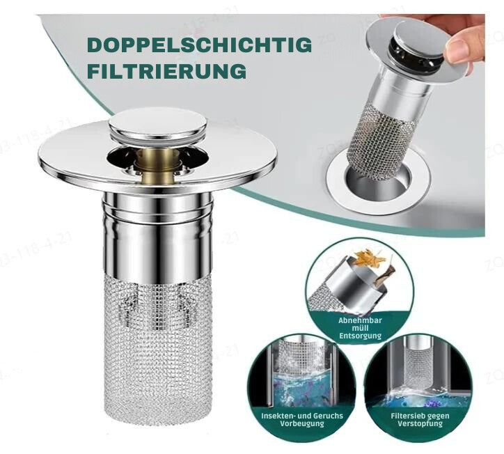 DrainBarrier™ - Bodenablauffilter aus Edelstahl