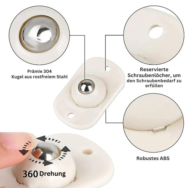 StainWheel - Universell Drehbare Räder