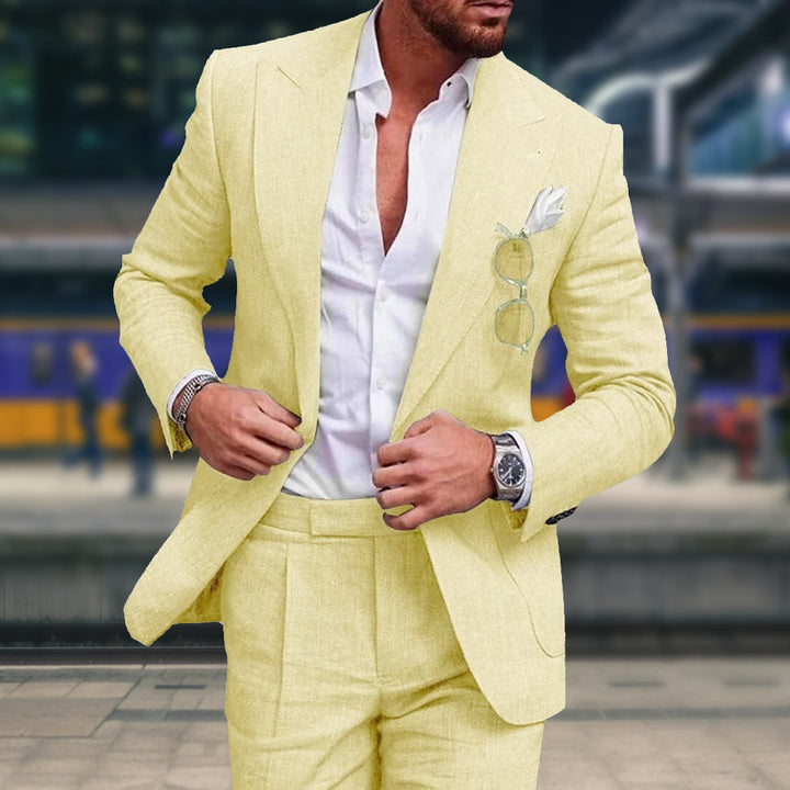 Hilmar - Eleganter Schmale Passform Anzug