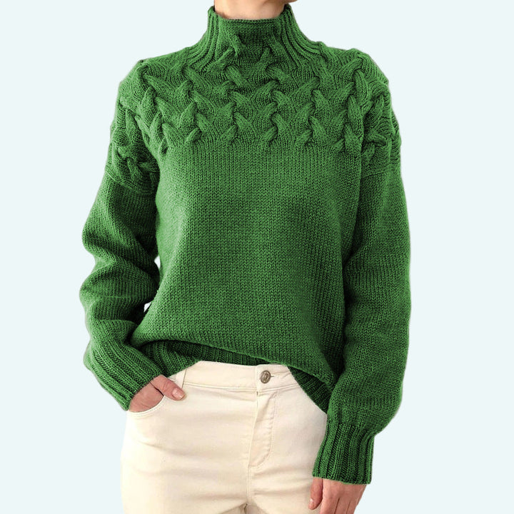 Farrah - Eleganter Strickpullover Mit Rollkragen