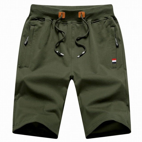 Hary - Baumwoll Shorts mit Reißverschlusstaschen