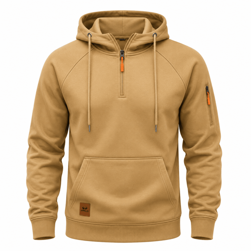 Juventus - Quarter Zip Hooded Sweatshirt