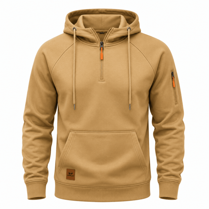 Juventus - Quarter Zip Hooded Sweatshirt