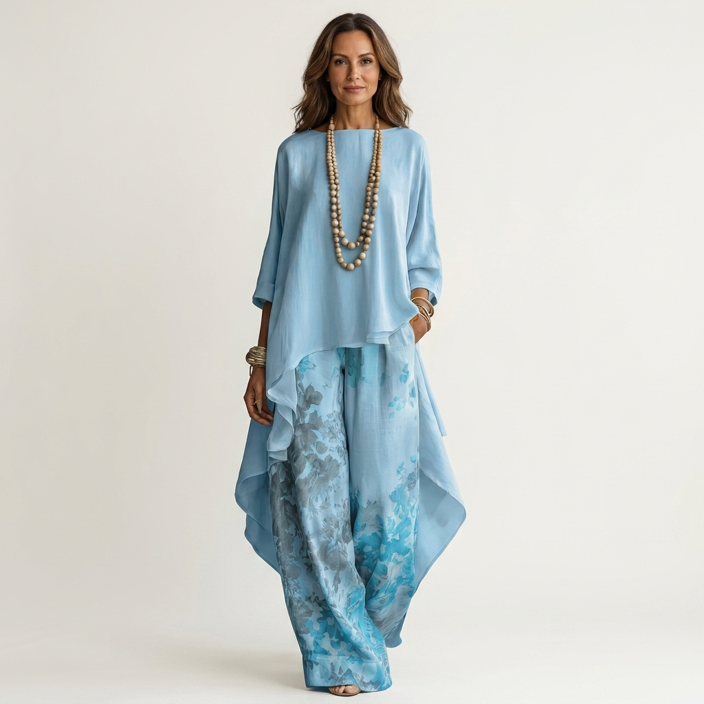 Ainan – Zweiteiliges Set Mit Asymmetrischer Tunika