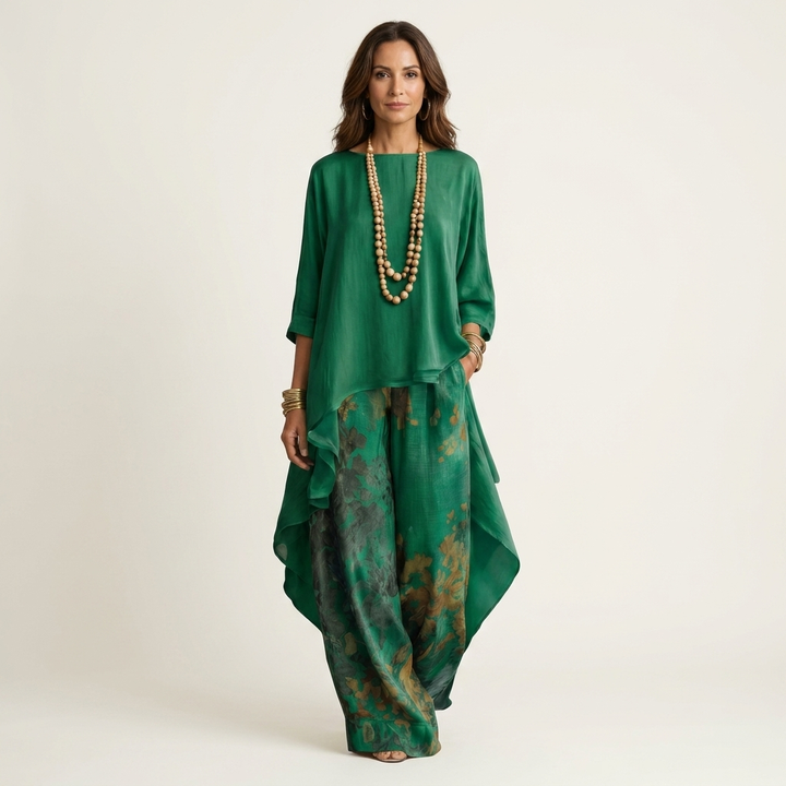 Ainan – Zweiteiliges Set Mit Asymmetrischer Tunika
