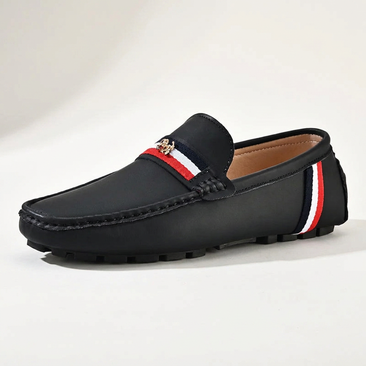 Javon - Bequemer Loafer MIT Streifenmuster