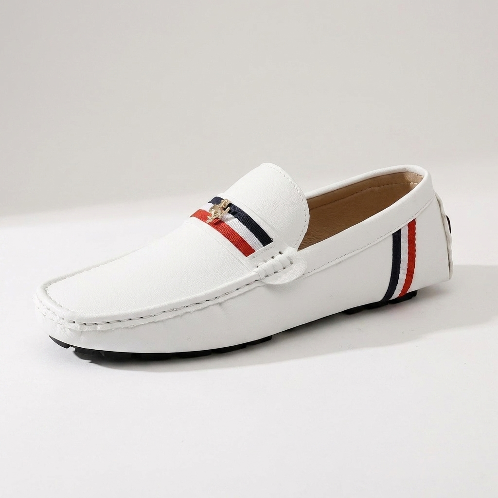 Javon - Bequemer Loafer MIT Streifenmuster