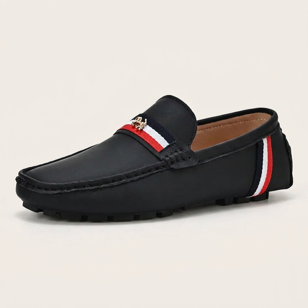 Javon - Bequemer Loafer MIT Streifenmuster