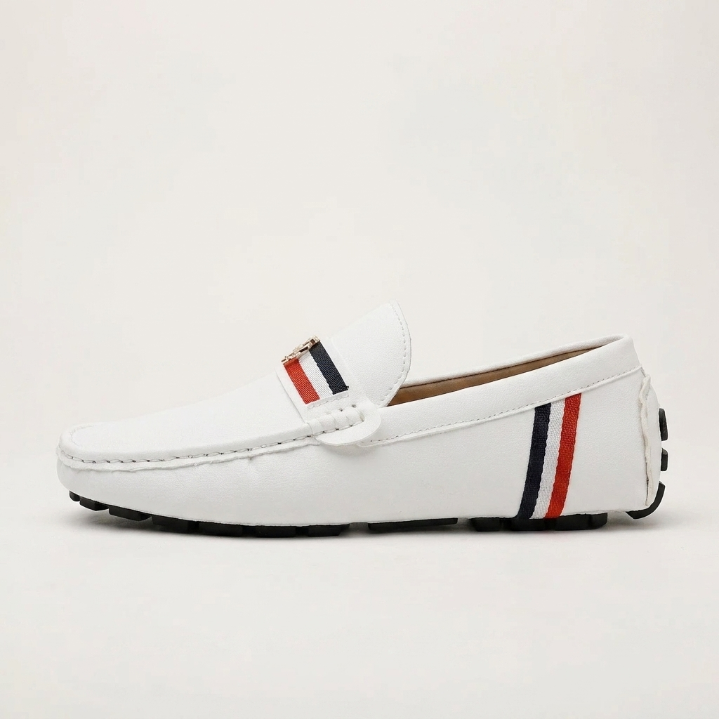 Javon - Bequemer Loafer MIT Streifenmuster