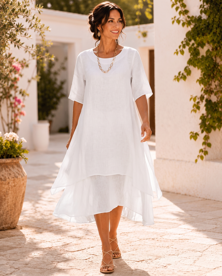 Isilde - Elegantes und bequemes Maxikleid